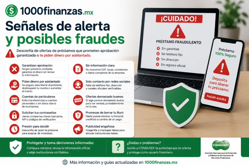 Señales de alerta y posibles fraudes